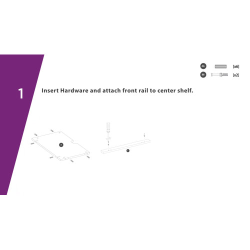 Kelly Clarkson Home Amabel TV Stand for TVs up to 60" with Fireplace